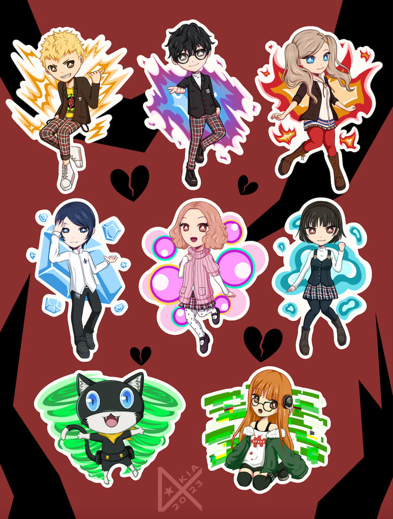 The Phantom Thieves (Stickers)
